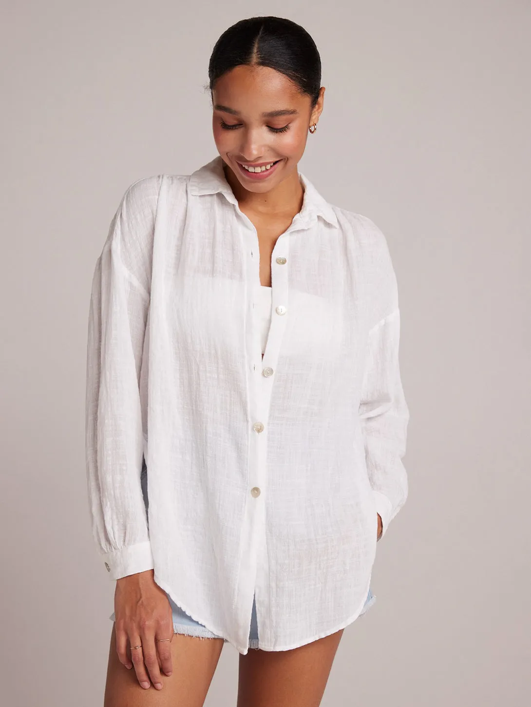 Flowy Shirt - White