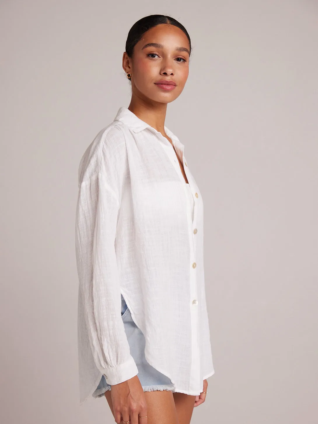 Flowy Shirt - White