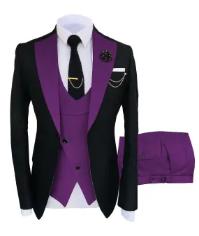 Formal Suits for Men Wedding Slim Fit 3 Piece