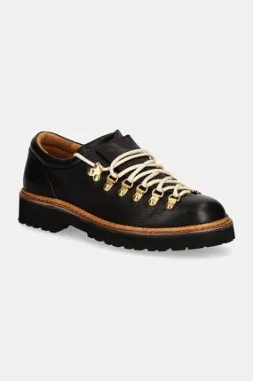 Fracap leather shoes MAGNIFICO M121 brown color