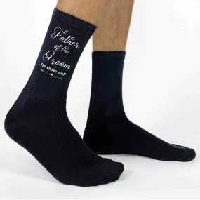 Funny Groom's Father Socks