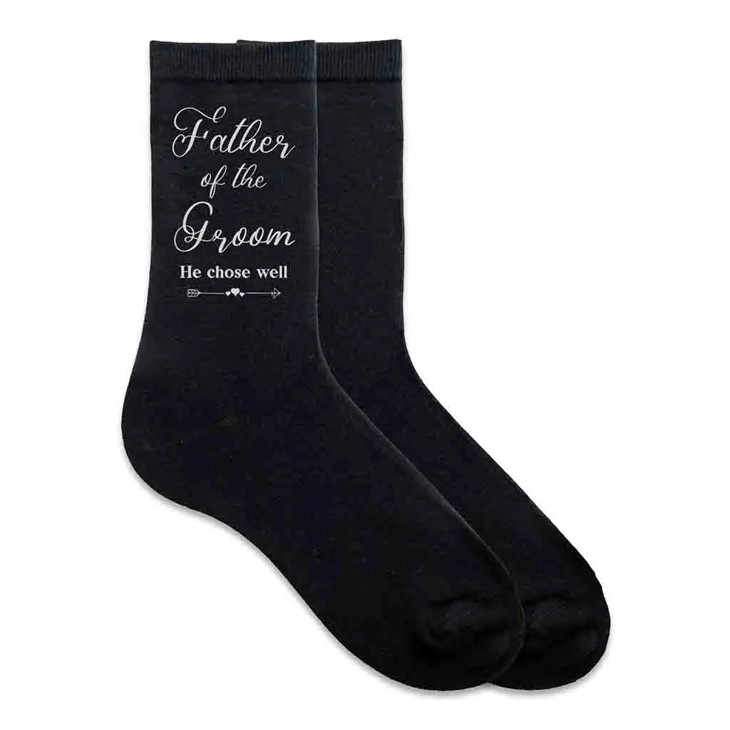 Funny Groom's Father Socks