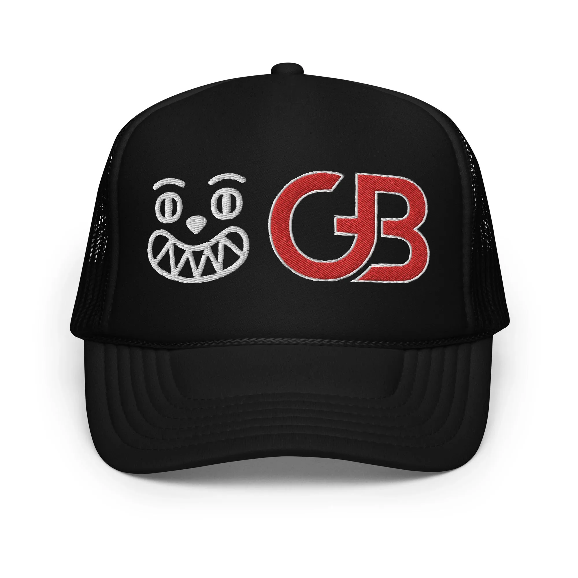 Gerald Black Foam Trucker Hat RED