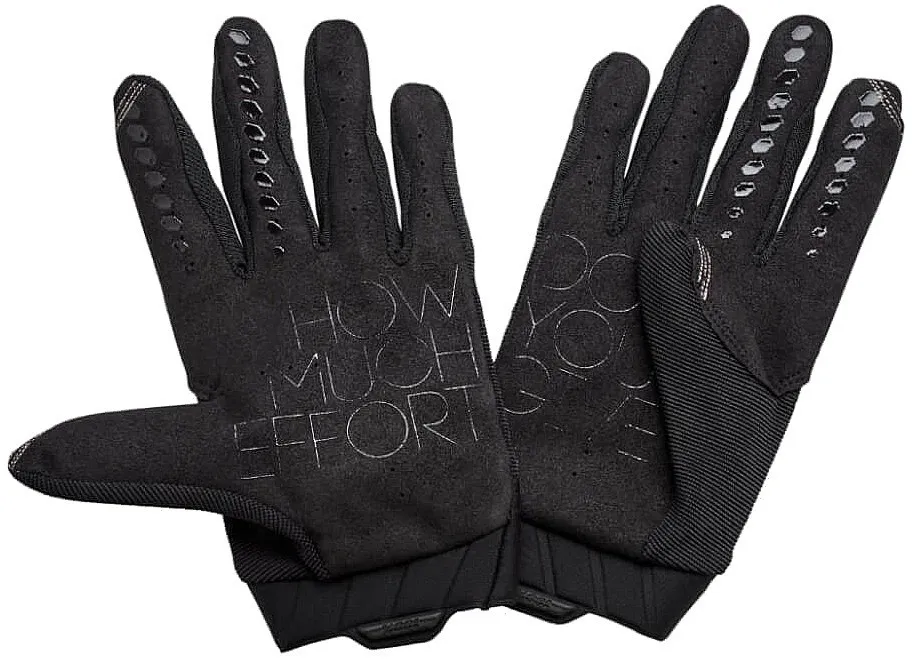 glove 100% Geomatic - Black/Charcoal