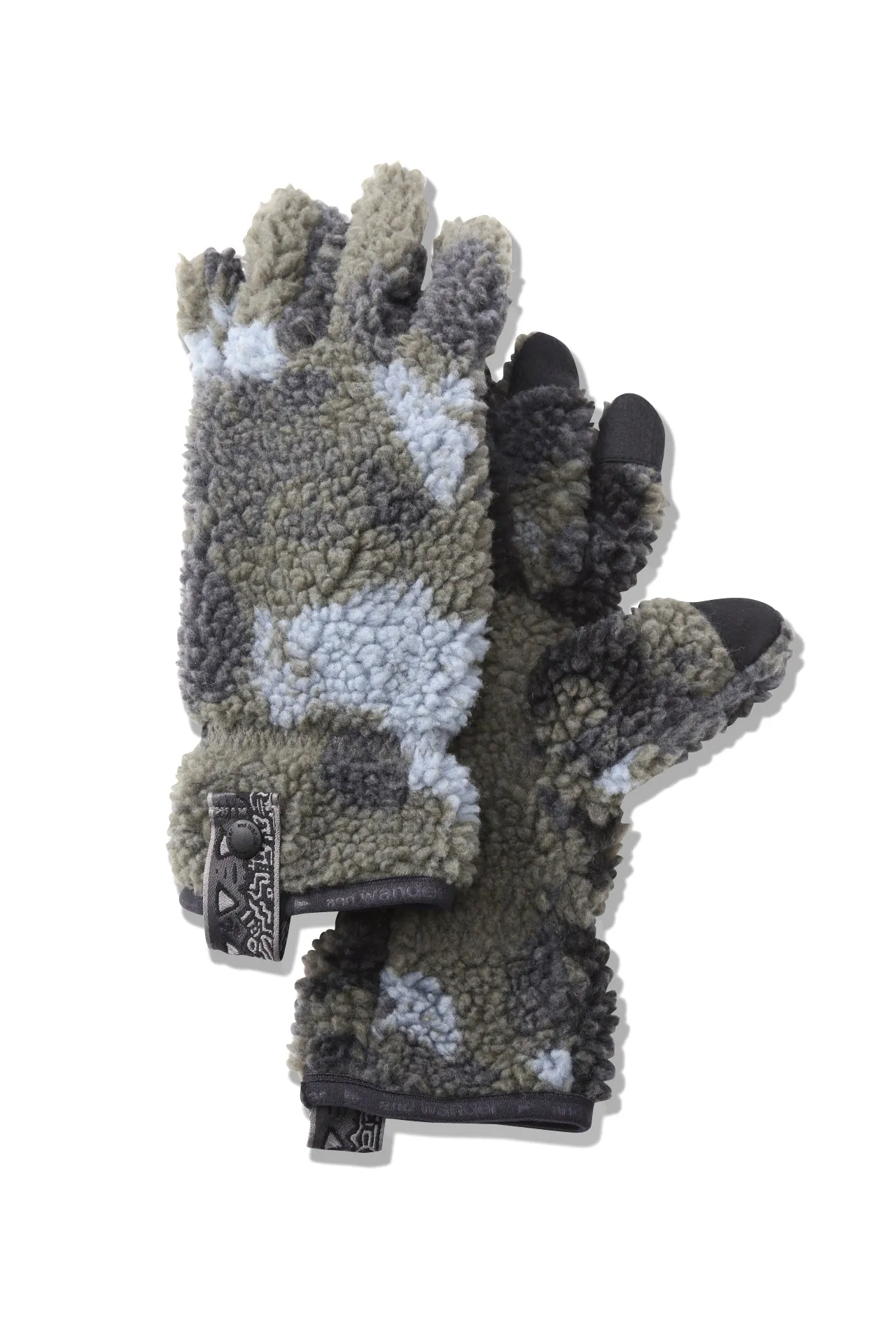 Gramicci x and wander JQ Tape Fleece Glove