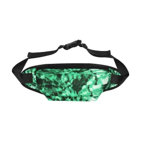 Green Tie-Dye Fanny Pack