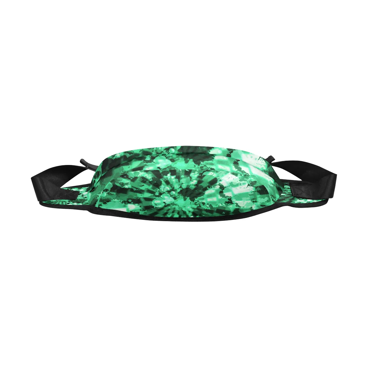 Green Tie-Dye Fanny Pack