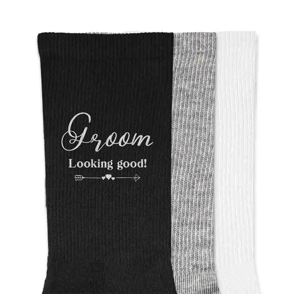 Groom's Wedding Day Fun Socks: Top Choice for Wedding Accessories