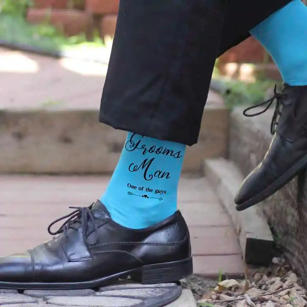 Groomsmen Wedding Party Socks | Fun Saying | Best Price