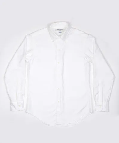 Harry Stedman 50s Button Down Oxford Shirt White