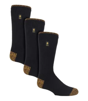 Heat Holders - 3 Pair Mens Long Thermal Work Socks