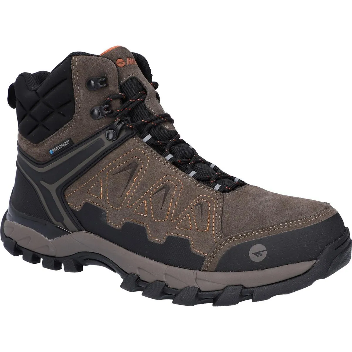 Hi-Tec V-Lite Explorer WP Hiking Boots Chestnut/Orange