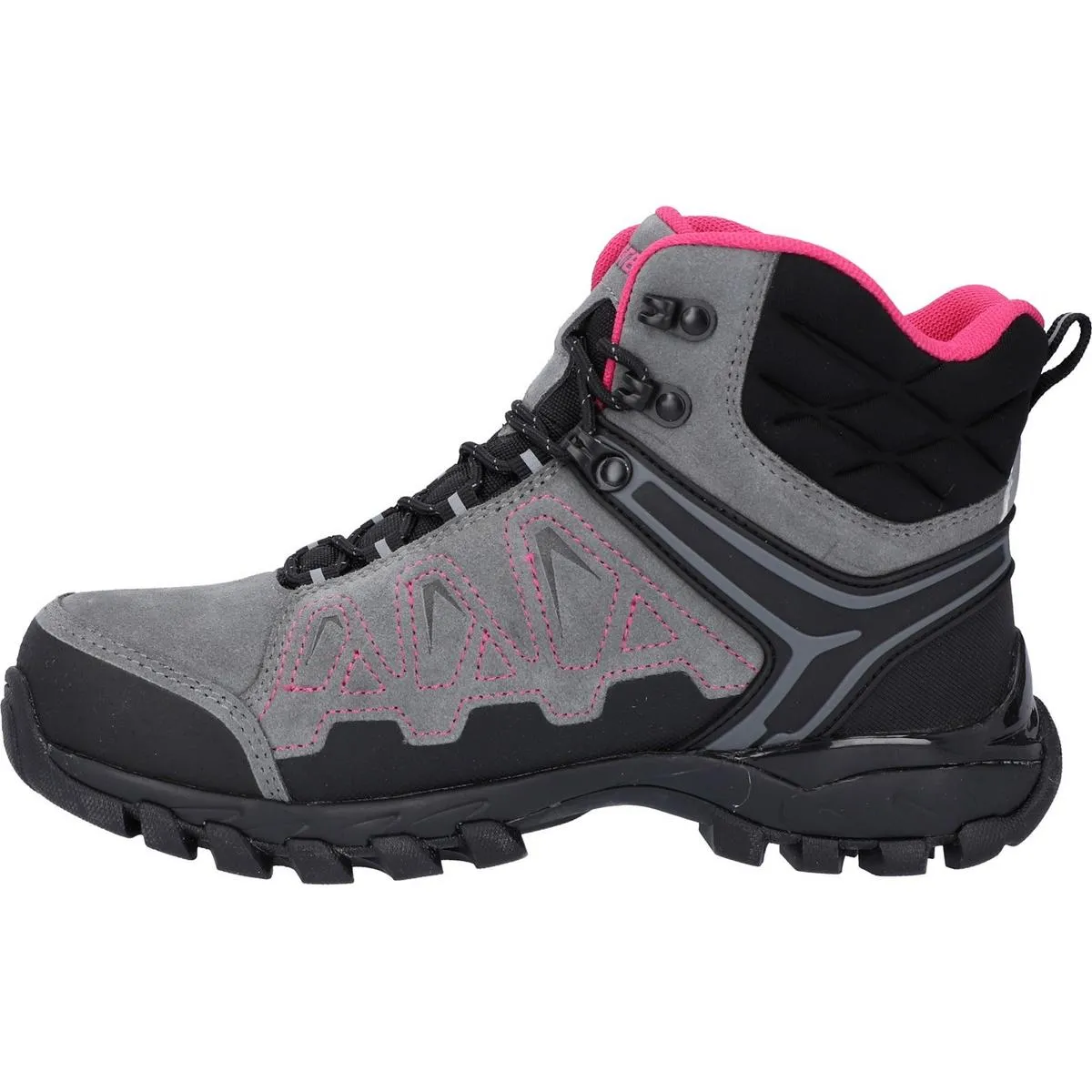 Hi-Tec V-Lite Explorer WP Hiking Boots Grey/Fuchsia