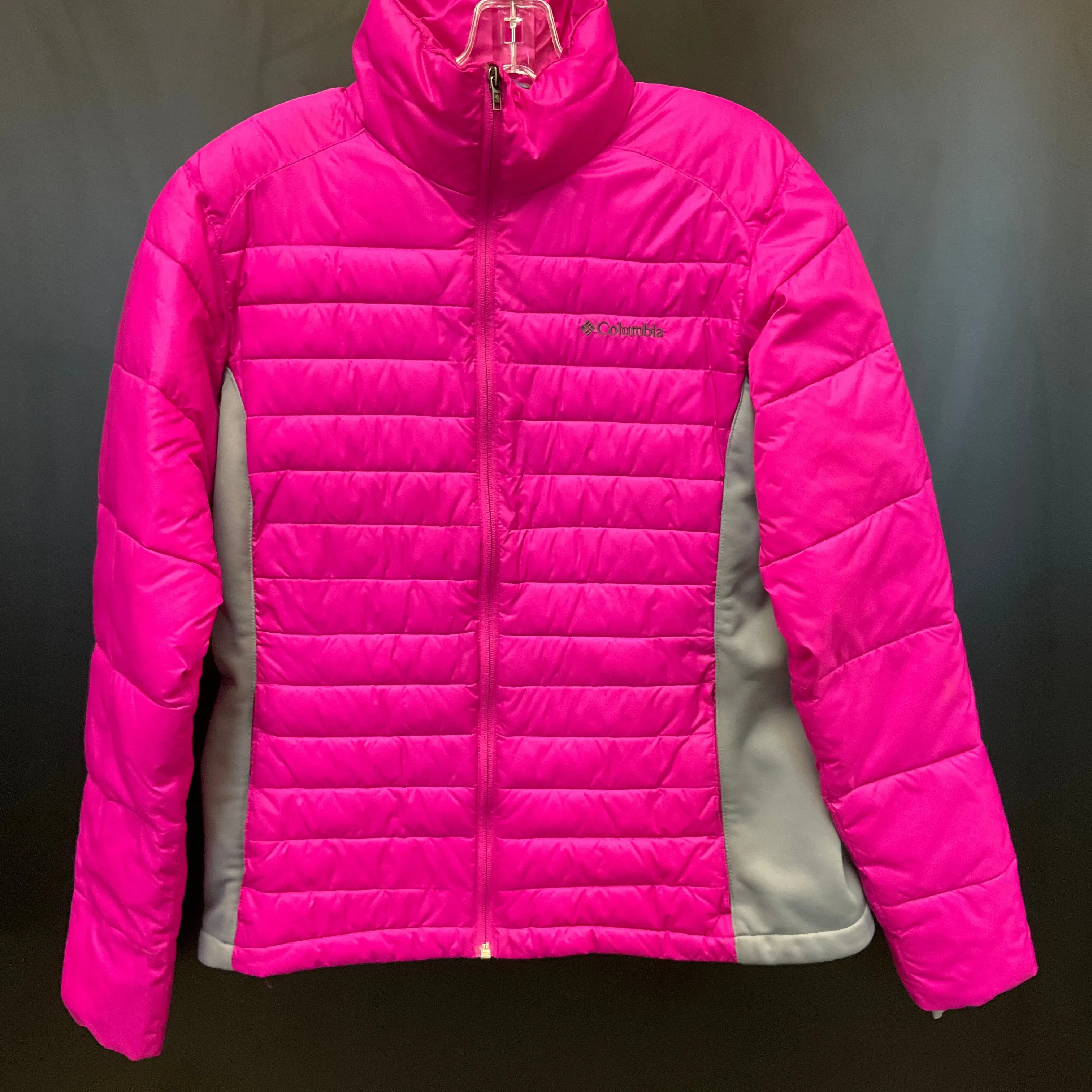 Jacket Puffer & Quilted By Columbia In Pink, Size: L