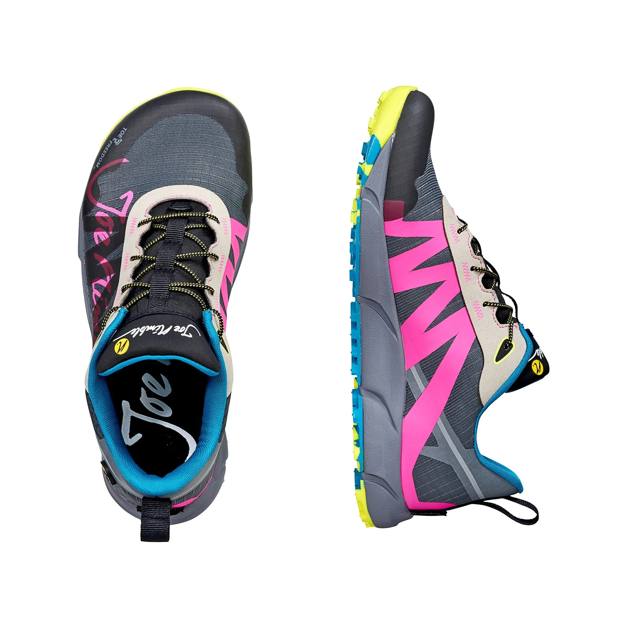 Joe Nimble - nimbleToes Trail Addict - Womens - Neon