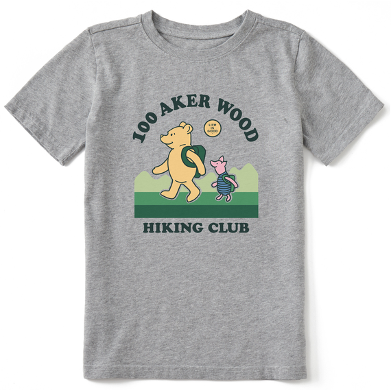 Kids 100 Aker Hiking Club Winnie Crusher Tee