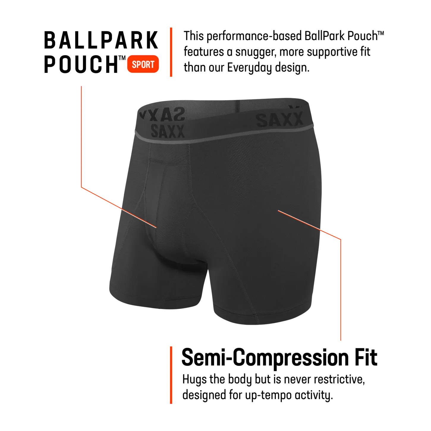 Kinetic Light Compression Boxer Men's