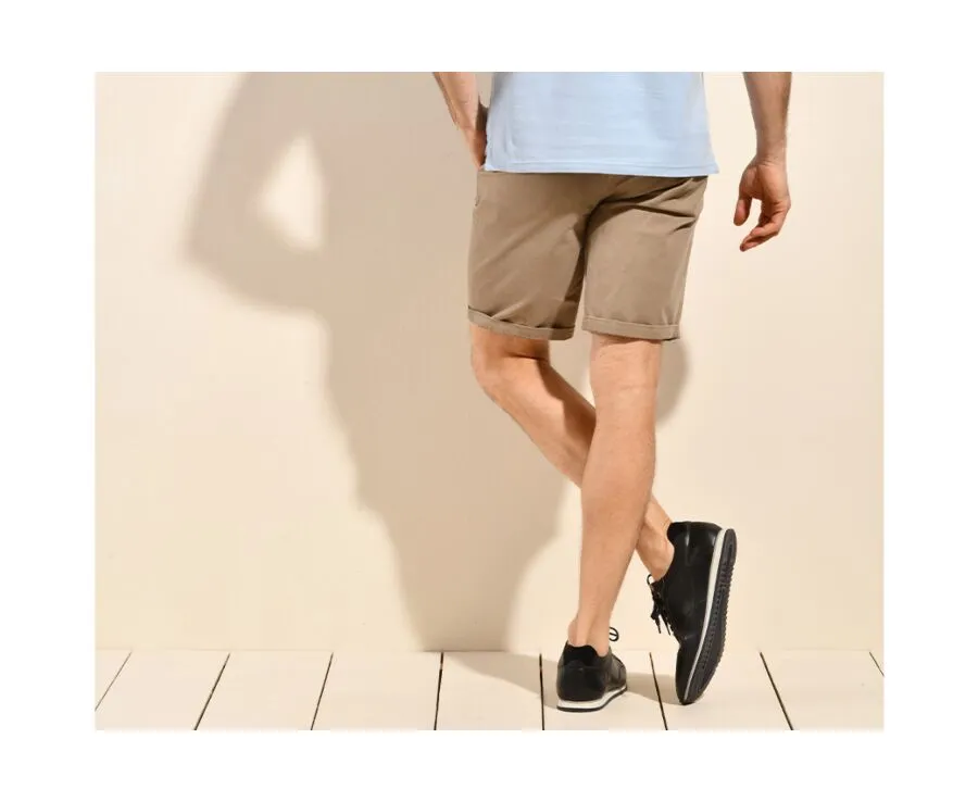 Light Taupe Chino Shorts - BARRY