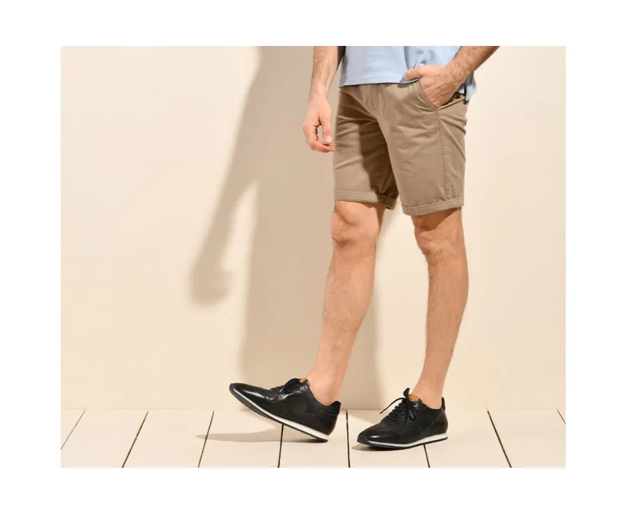 Light Taupe Chino Shorts - BARRY