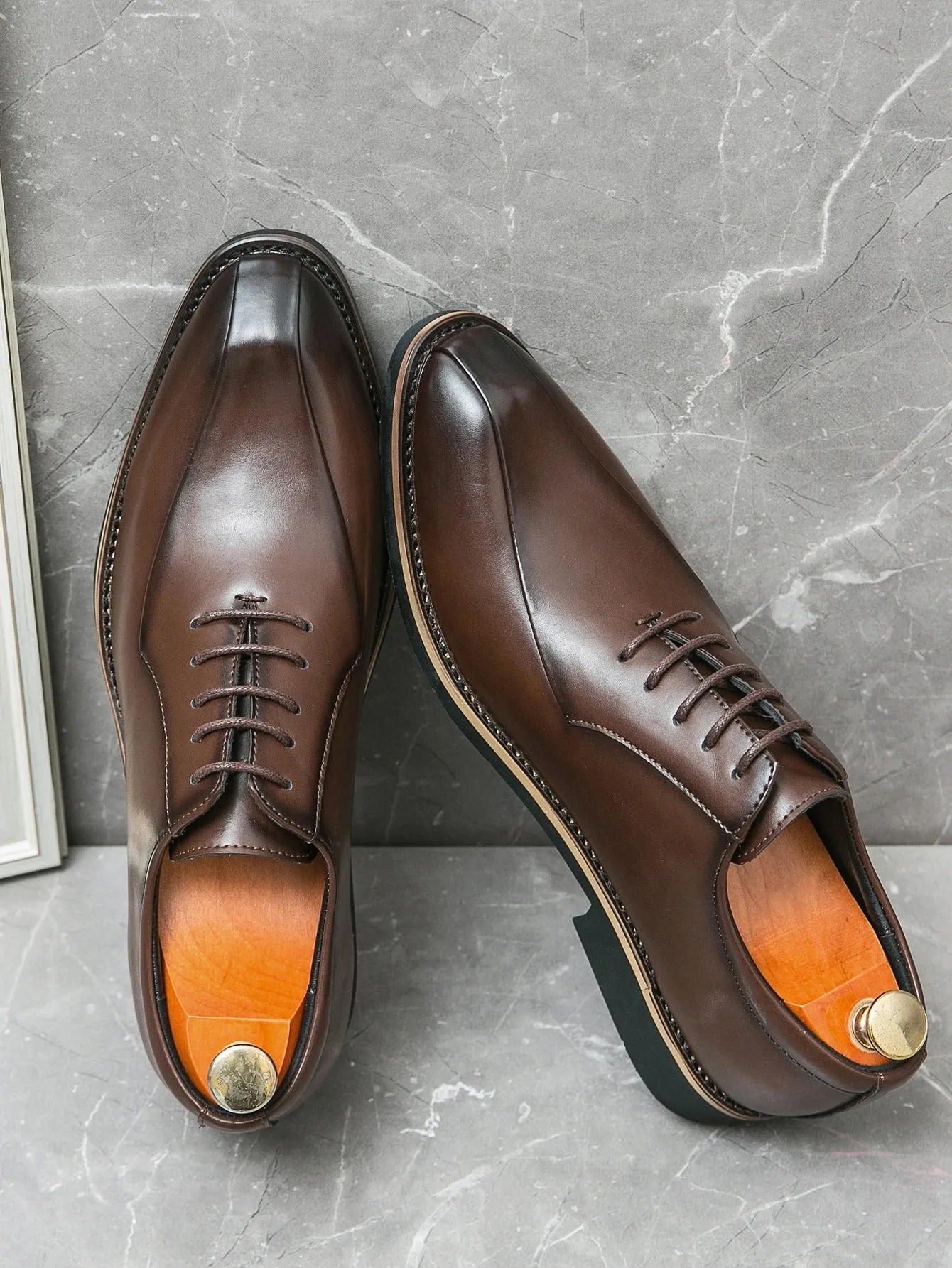 Louis Braquaval Genuine Leather Shoes