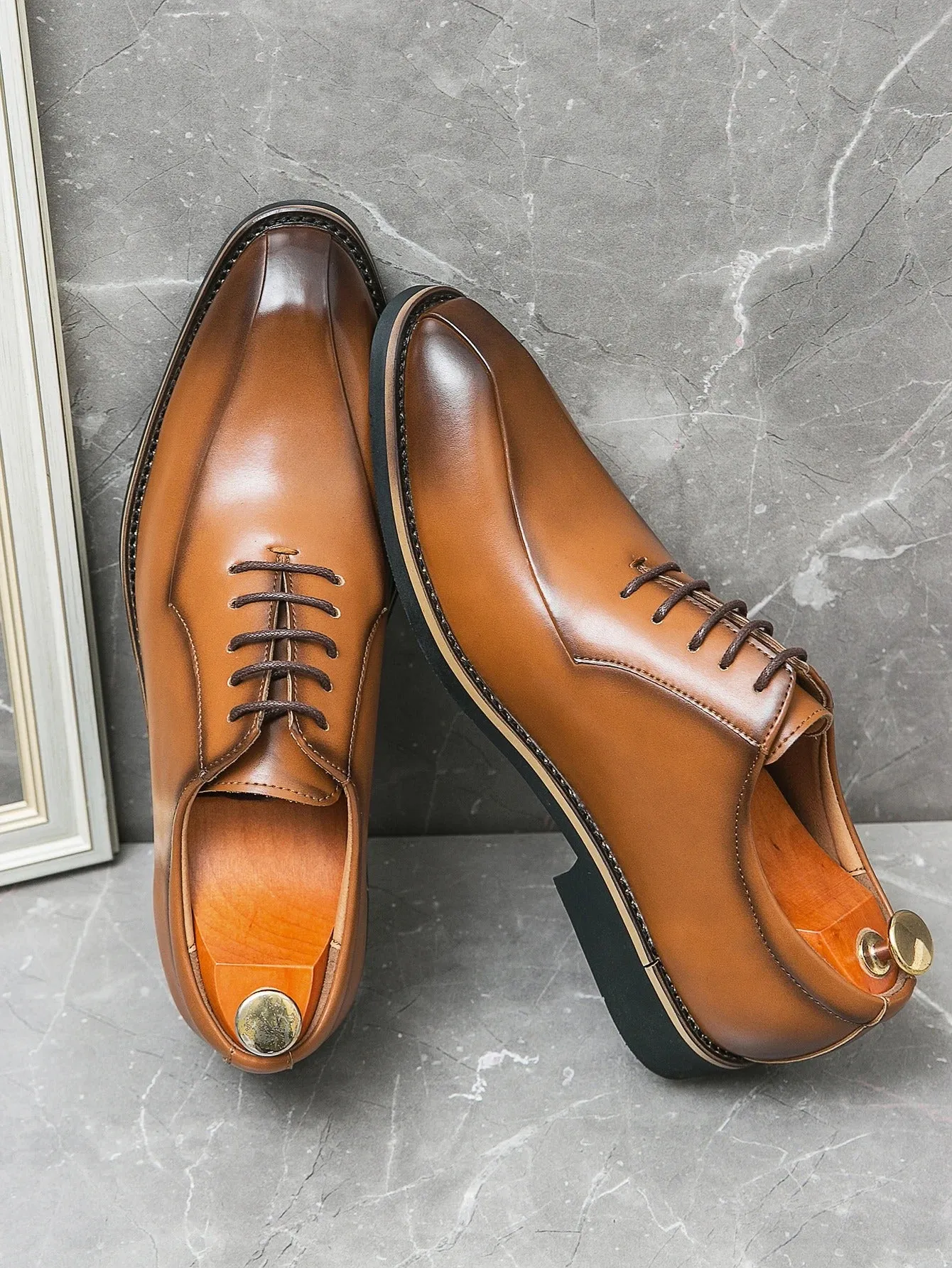 Louis Braquaval Genuine Leather Shoes