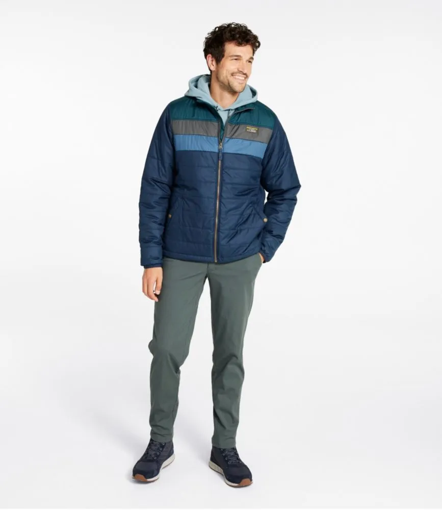 Men's Mountain Classic Puffer Jacket, Colorblock