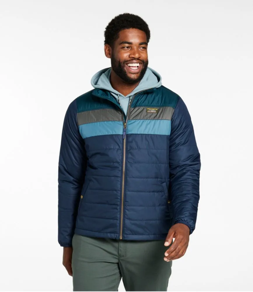 Men's Mountain Classic Puffer Jacket, Colorblock