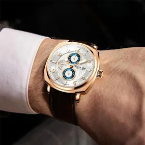 Men's Sapphire Crystal Dial Luminous Waterproof Automatic Mechanical Watch