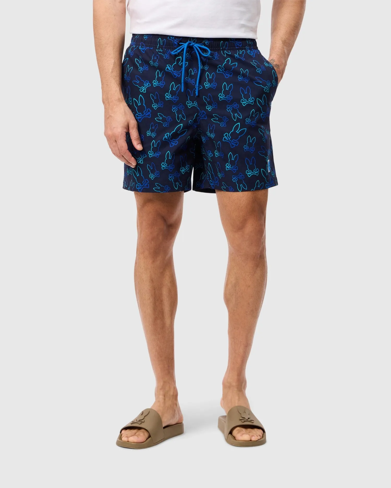 MENS SHELDON ALL OVER PRINT SWIM TRUNK - B6W588C200