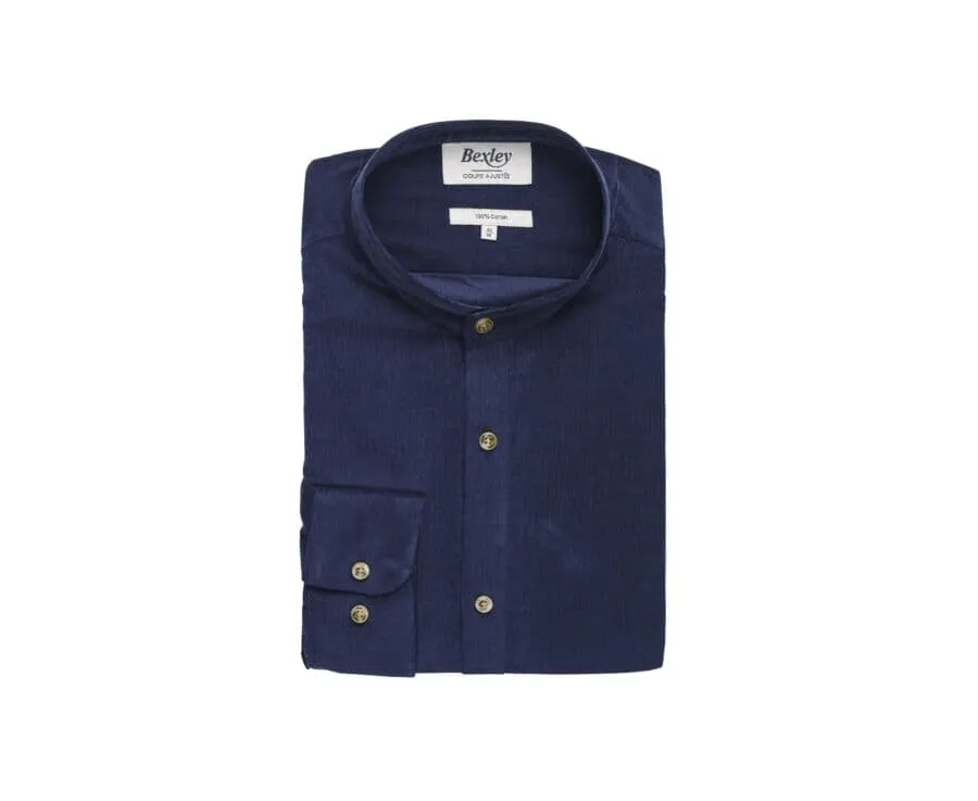 Navy Corduroy shirt - ULBÉRIC