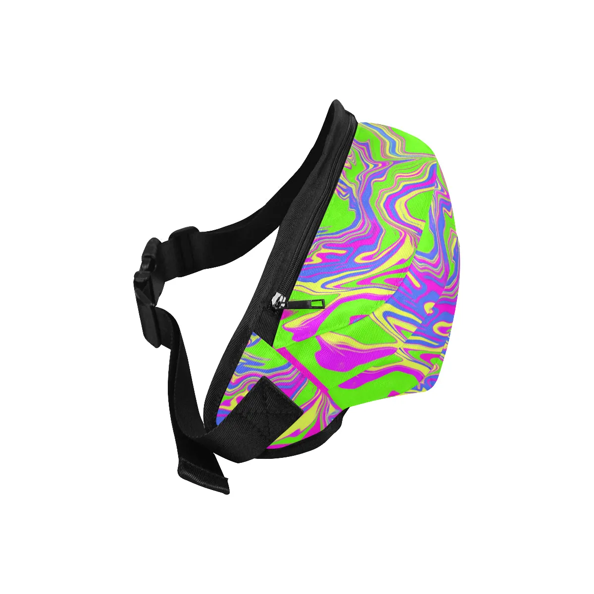 Neon Oil Spill Fanny Pack