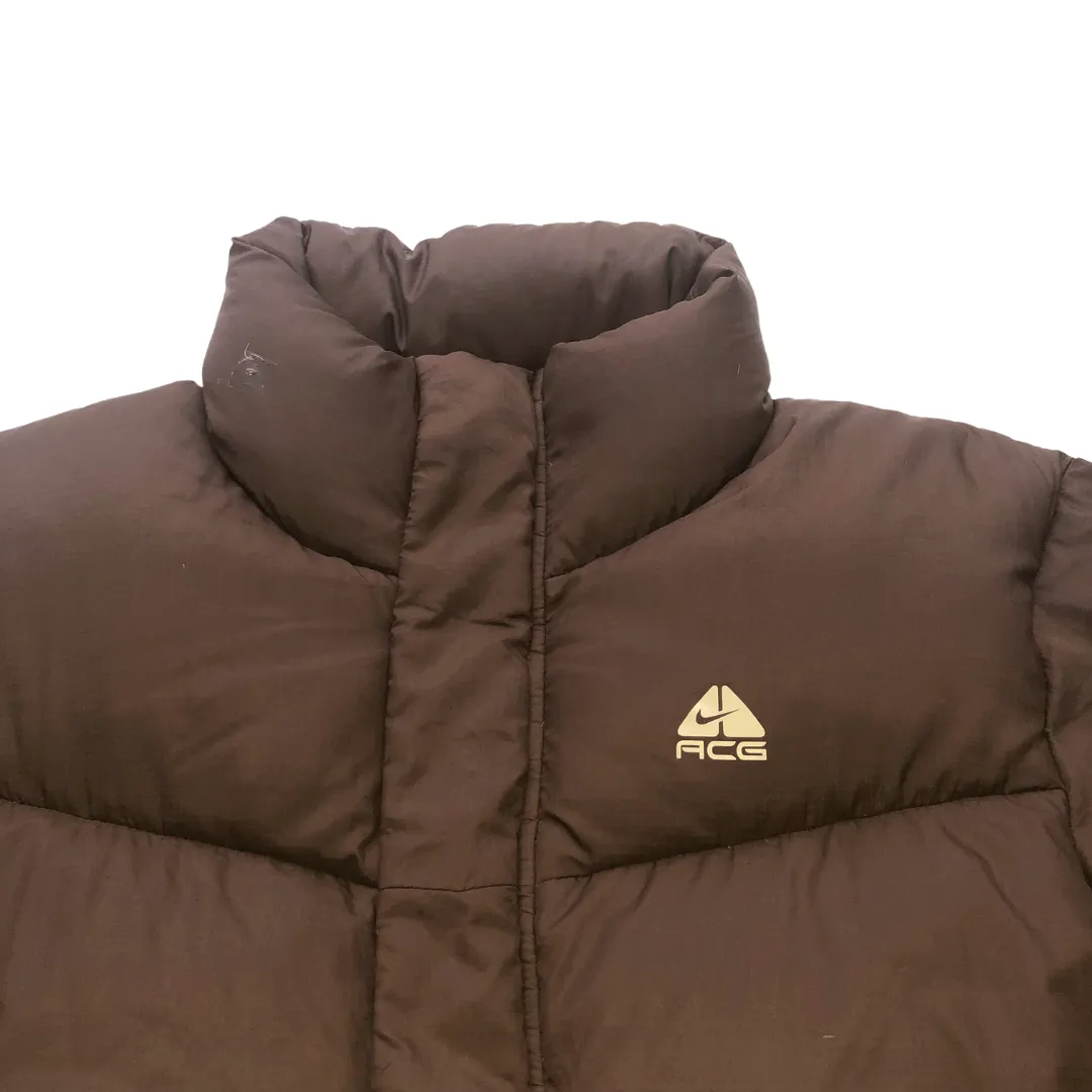 Nike ACG Vintage Brown 550 Down Puffer Jacket Medium