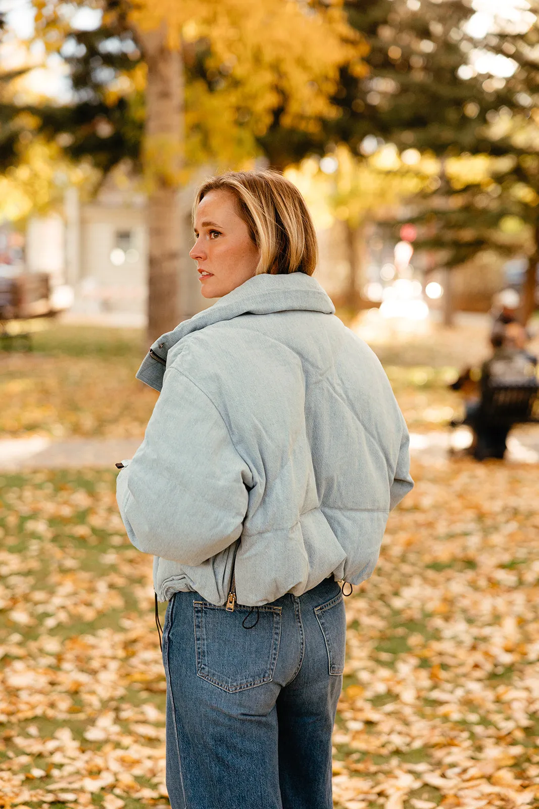 Nova Denim Puffer