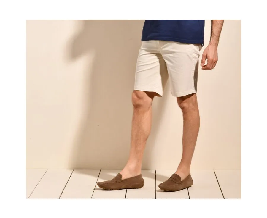 Off White Chino Shorts - BARRY