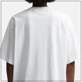 Off-White  |Crew Neck Unisex Street Style Plain Short Sleeves Oversized