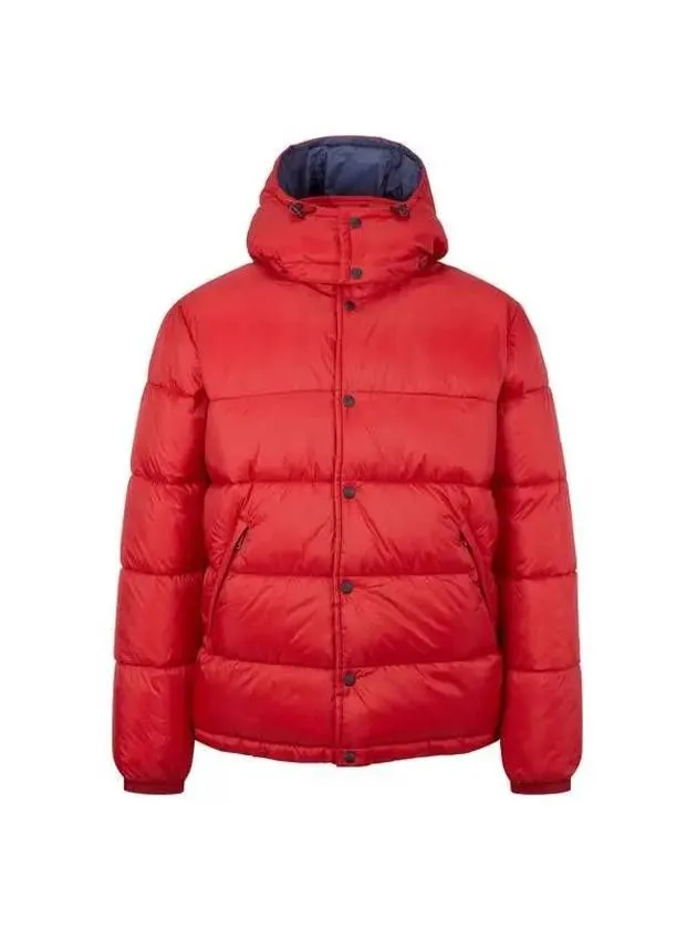 Overseas Station Season Big Chance 8 18 PS Hooded Ripstop Puffer Jacket Red 271500