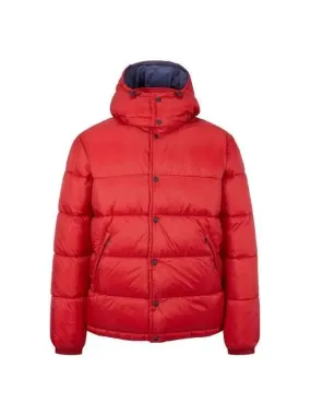 Overseas Station Season Big Chance 8 18 PS Hooded Ripstop Puffer Jacket Red 271500