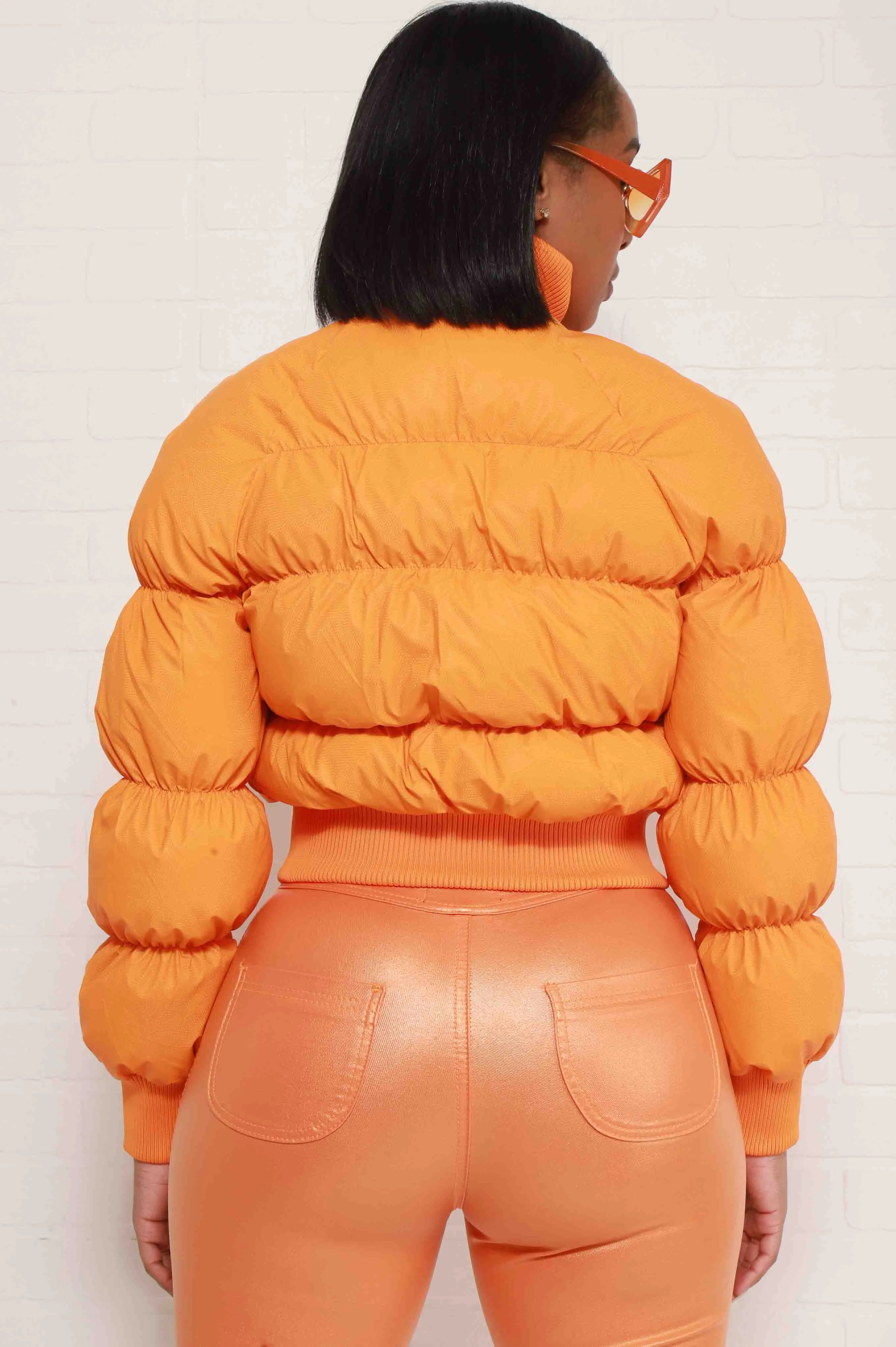 Pack Light Puffer Jacket - Orange