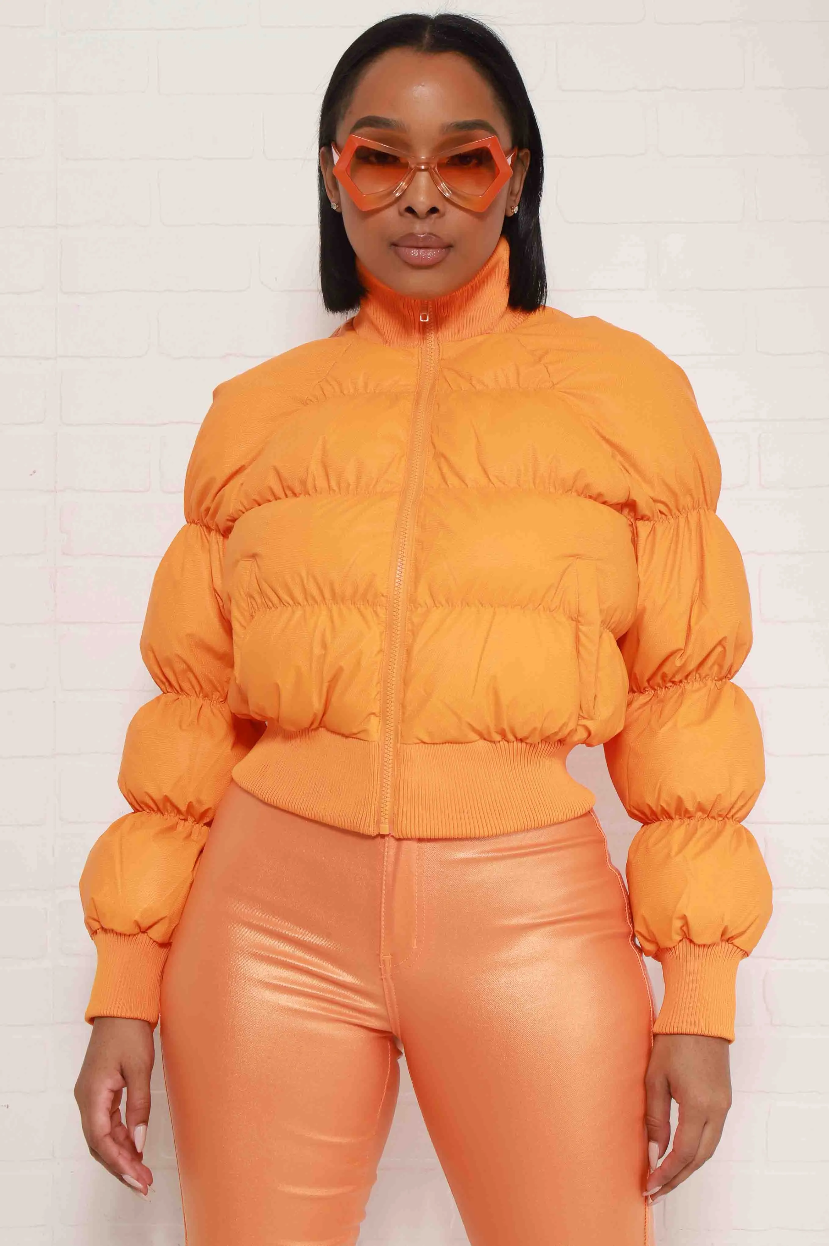 Pack Light Puffer Jacket - Orange