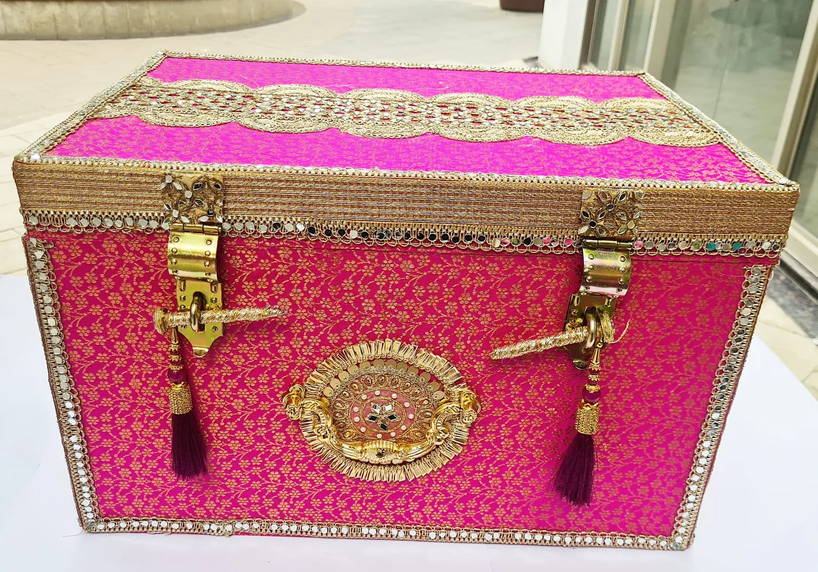 Pitara Sandook Wedding Trousseau Set for Wedding Decoration and Gifting