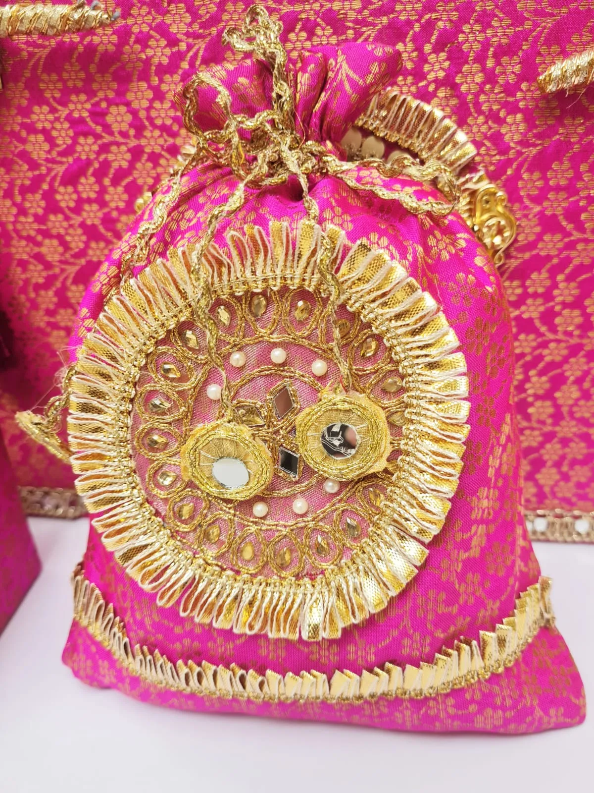 Pitara Sandook Wedding Trousseau Set for Wedding Decoration and Gifting