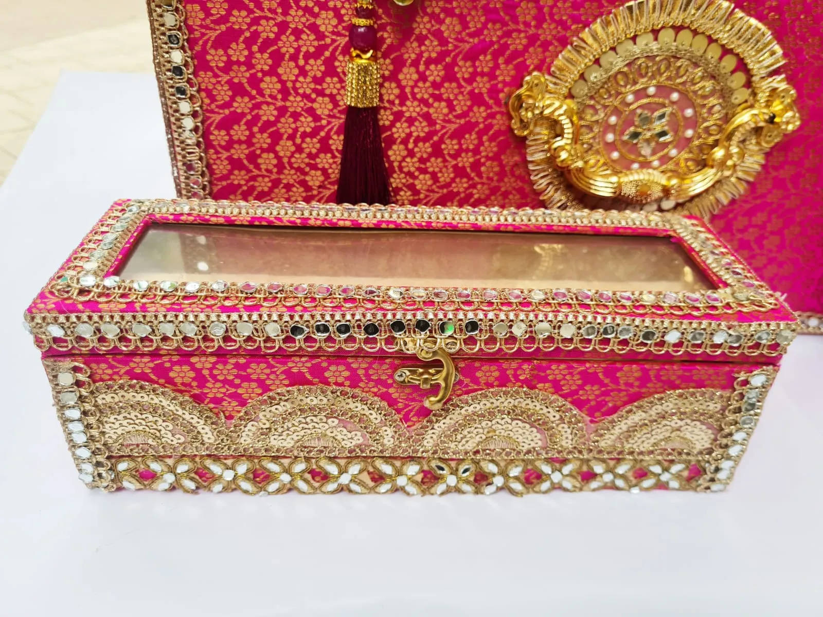 Pitara Sandook Wedding Trousseau Set for Wedding Decoration and Gifting