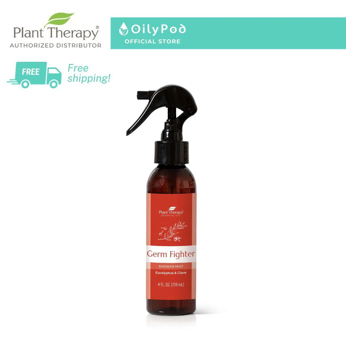 Plant Therapy Germ Fighter Shower Mist