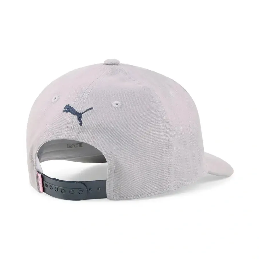 Puma AP Circle Umbrella Snapback Cap - Grey