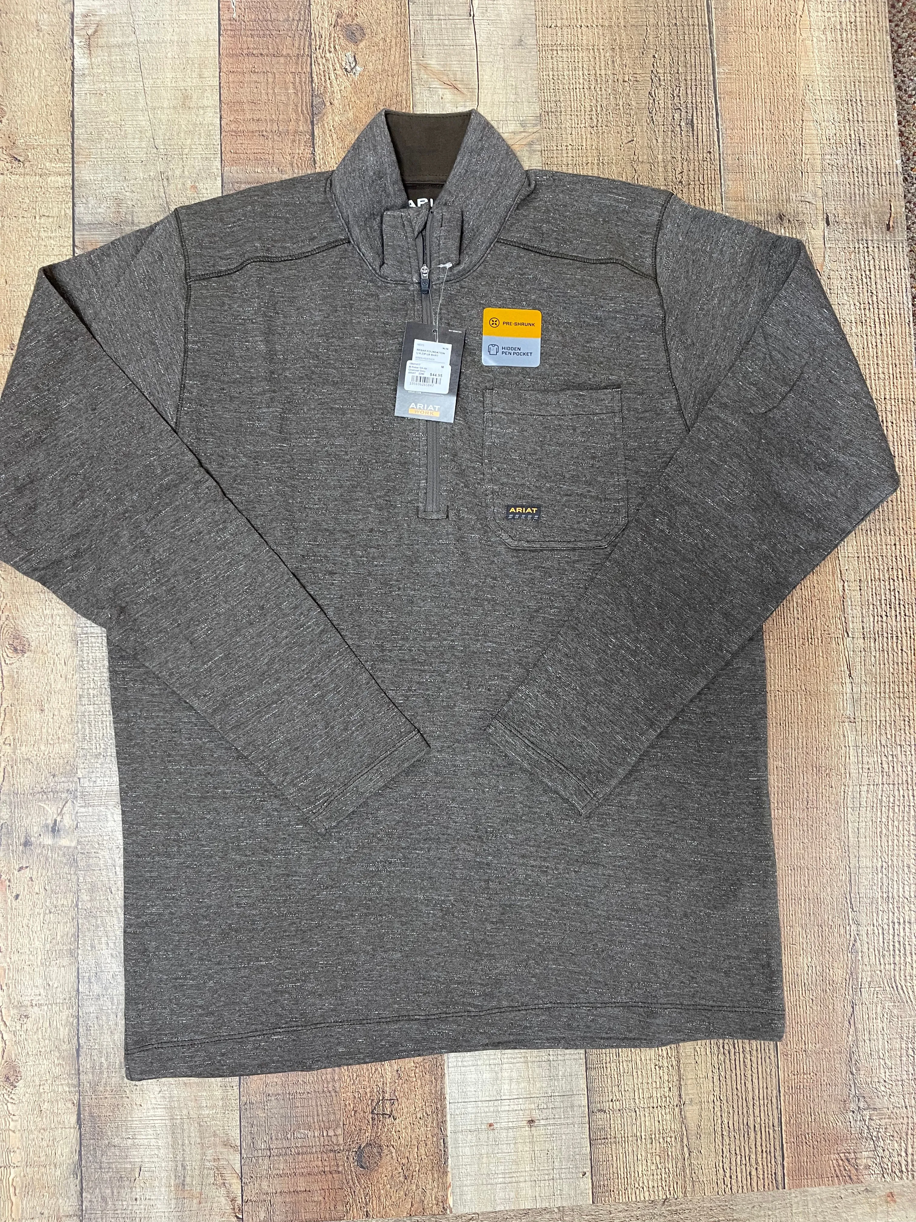 Rebar Foundation 1/4 Zip Shirt