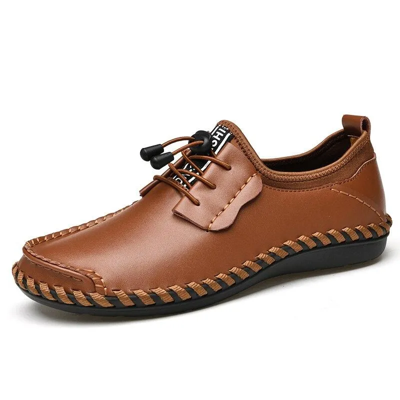 Ripple - Lace-Up Leather Shoes