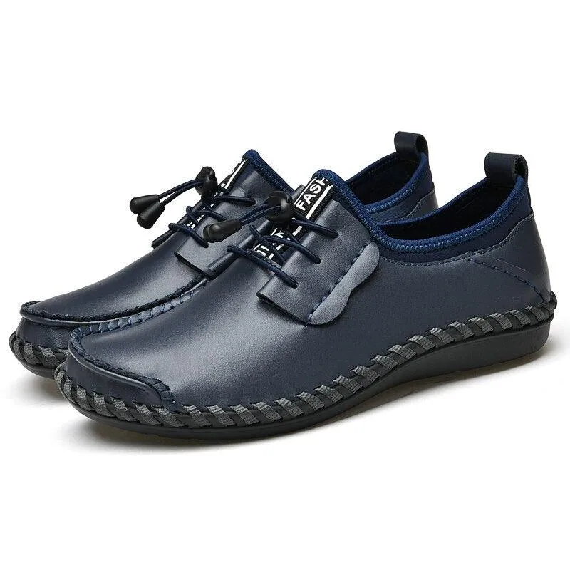 Ripple - Lace-Up Leather Shoes