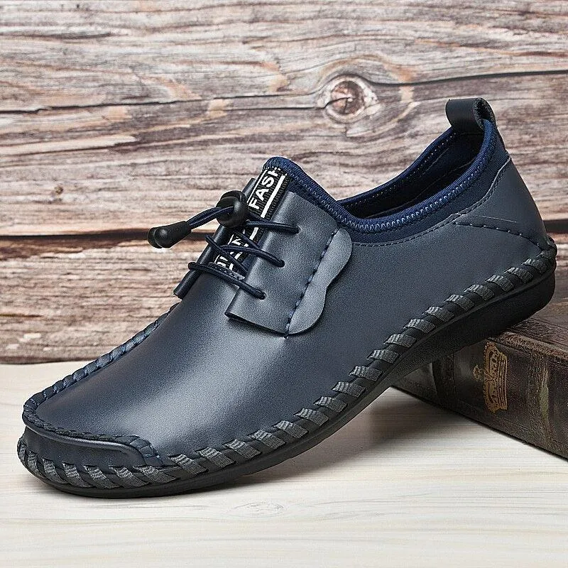 Ripple - Lace-Up Leather Shoes