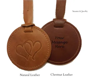 Romantic Heart-shaped Luggage Tag