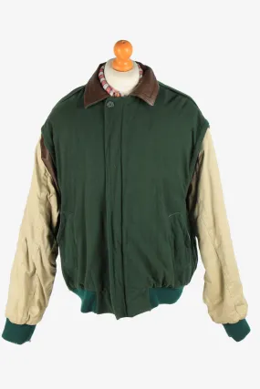 Rosner Men’s Baseball Jacket USA Outdoor Vintage Size XXL Dark Green C2880 - Pepper Tree London